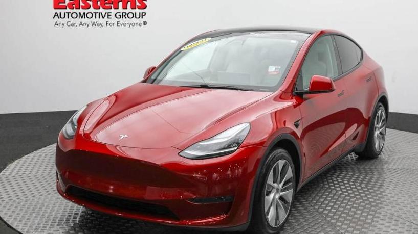 TESLA MODEL Y 2021 5YJYGDEE0MF081647 image